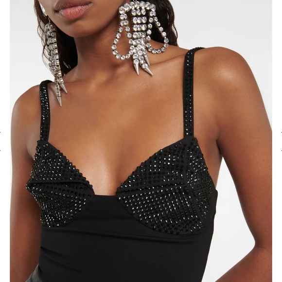 Area Crystal Embellished Bodysuit - Picture 6 of 10